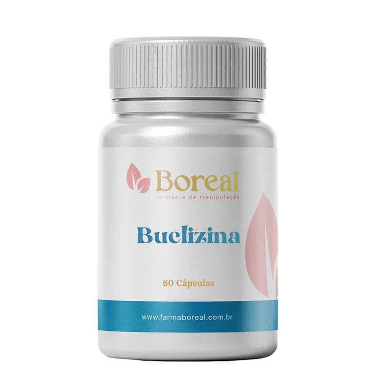 Buclizina 25mg 60 Cápsulas
