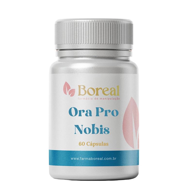 Ora-pro-nóbis 250mg 60 Cápsulas
