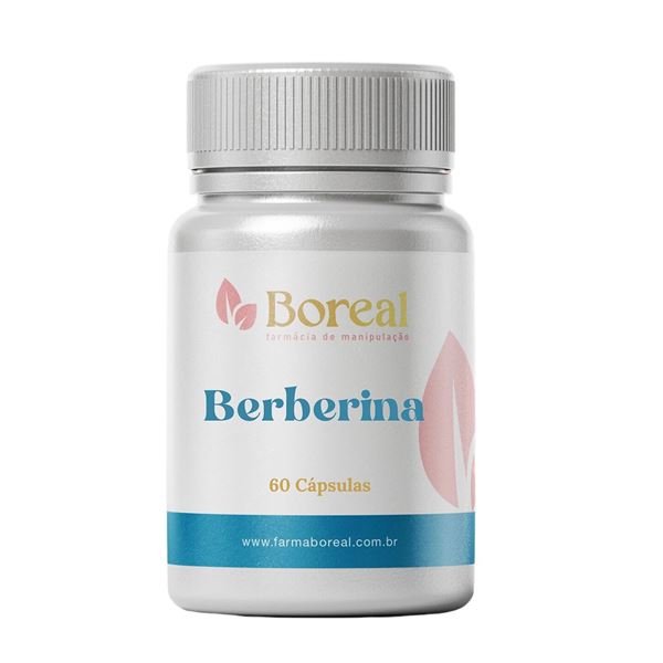 Berberina 500mg 60 Cápsulas Berberina 500mg 60 Cápsulas